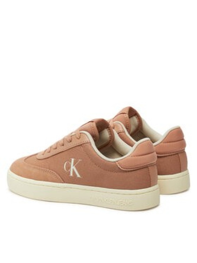 Calvin Klein Jeans Sneakersy Classic Cupsole Low Mix Mg Wn YW0YW01636 Różowy