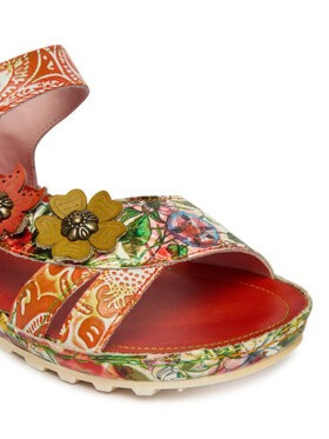 Laura Vita Sandały Brcyano 02 Czerwony