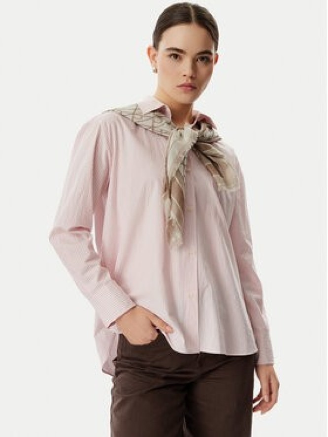 Calvin Klein Chusta Emblem Aop Jacquard Square Scarf LV04F8080G Beżowy