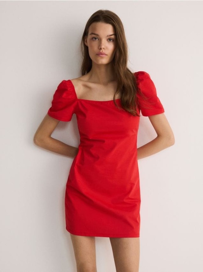 Sukienka mini - czerwony