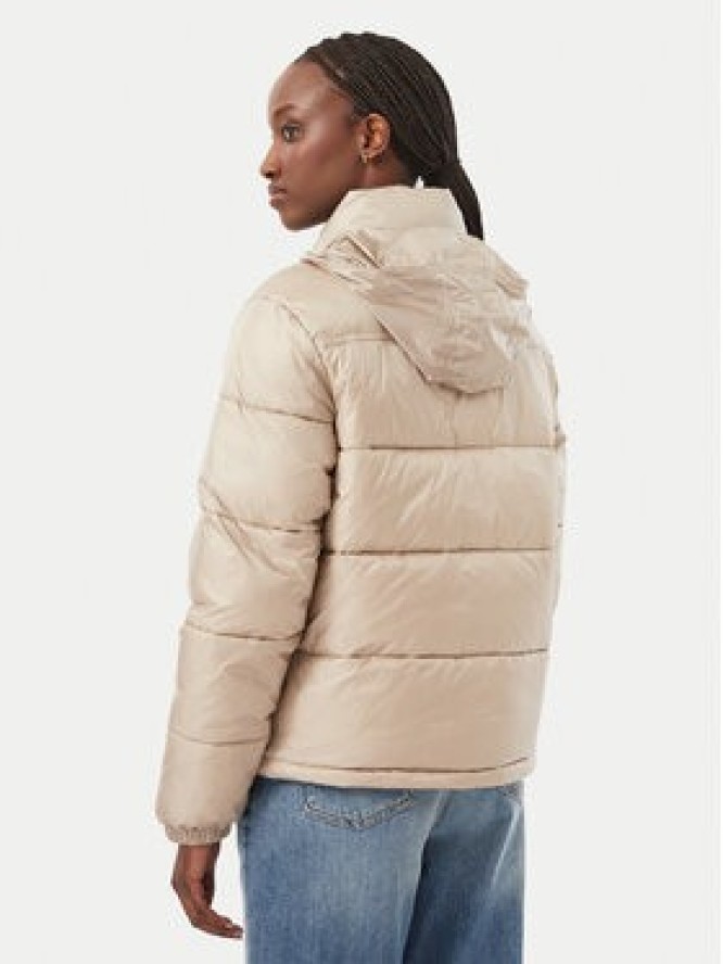 Tommy Jeans Kurtka zimowa DW0DW21619 Beżowy ciemny Relaxed Fit