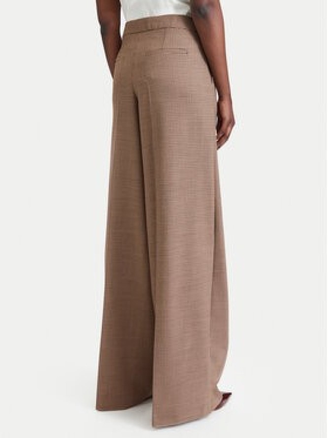 Marella Spodnie palazzo Ghinea 2623136052 Brązowy jasny Wide Leg