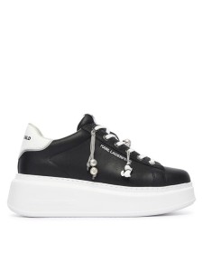 KARL LAGERFELD Sneakersy Anakapri KL63516T Czarny