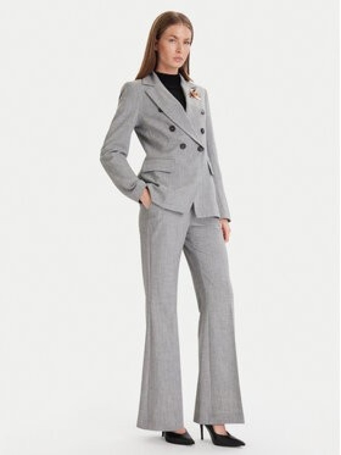 Maryley Marynarka 25IB139/M07/10GR Szary Regular Fit