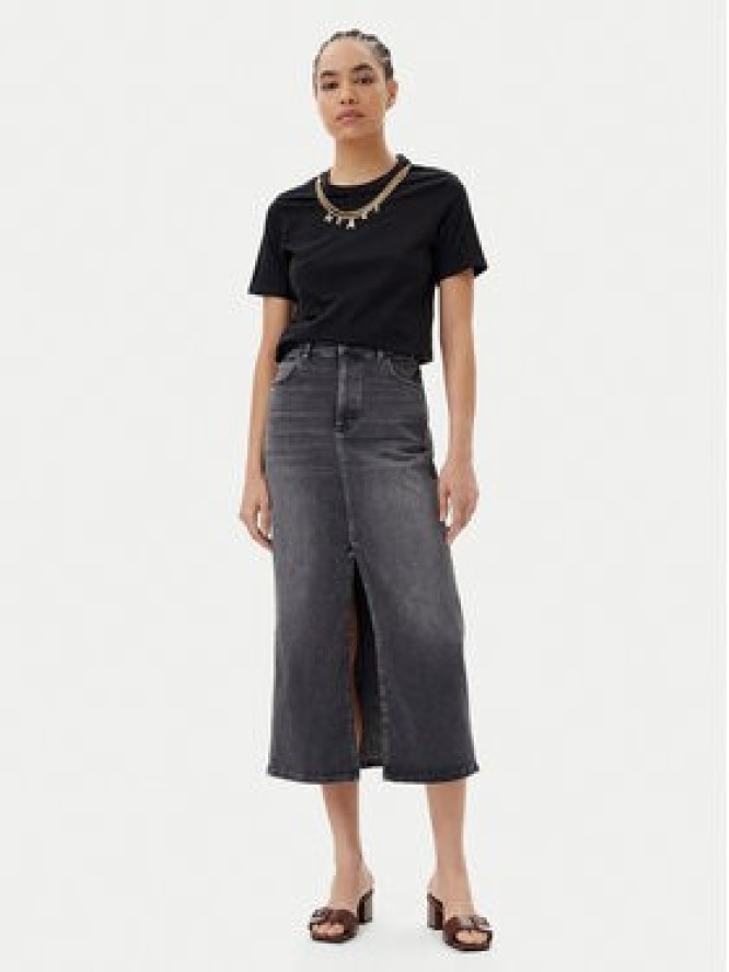 Silvian Heach T-Shirt GPP25098TS Czarny Regular Fit