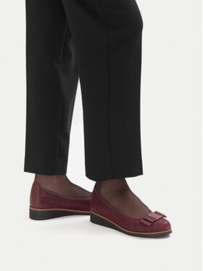 Lasocki Baleriny CEO-RST-TOMBA-29 Bordowy