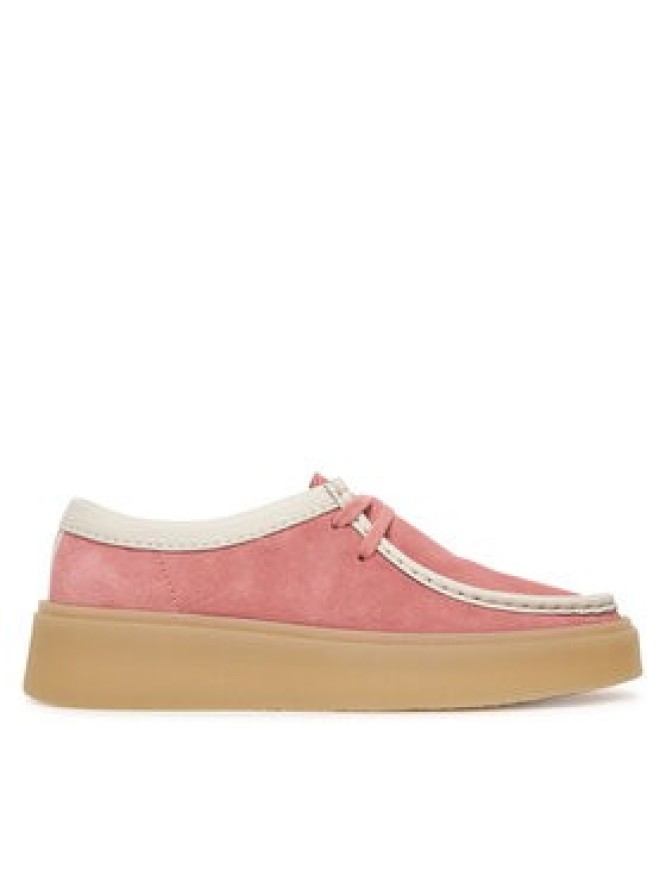 Clarks Półbuty Torview W 26186675 Różowy