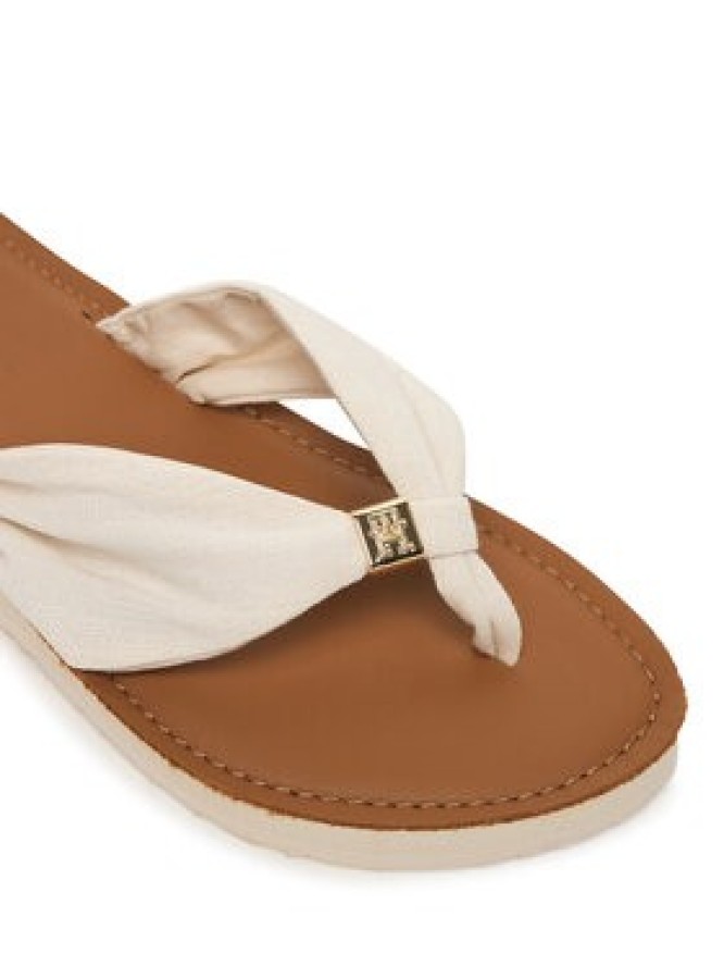 Tommy Hilfiger Japonki Th Ltr Footbed Summer Sandal FW0FW09194 Écru