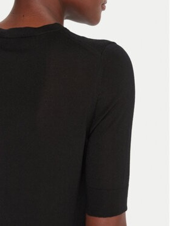 BOSS Sweter Farbella 50544996 Czarny Slim Fit