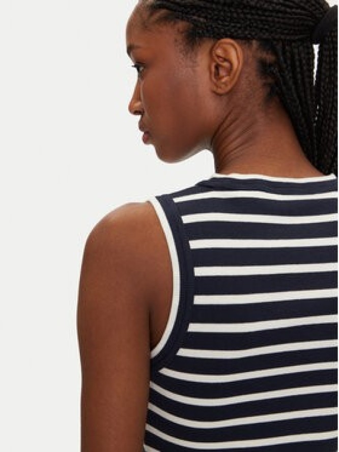 Gant Sukienka dzianinowa 4201531 Granatowy Slim Fit