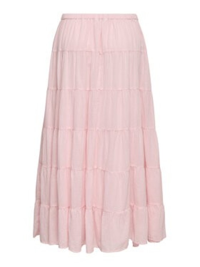 ONLY Spódnica maxi Kelly 15374229 Różowy jasny A-Line Fit