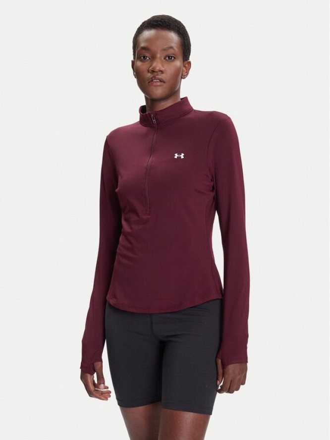 Under Armour Bluza techniczna Ua Motion 6001618 Bordowy Slim Fit
