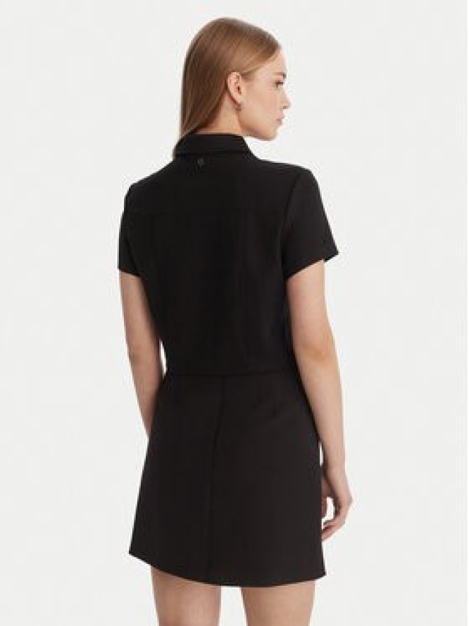 Guess Koszula W6RH83 KCMU2 Czarny Regular Fit