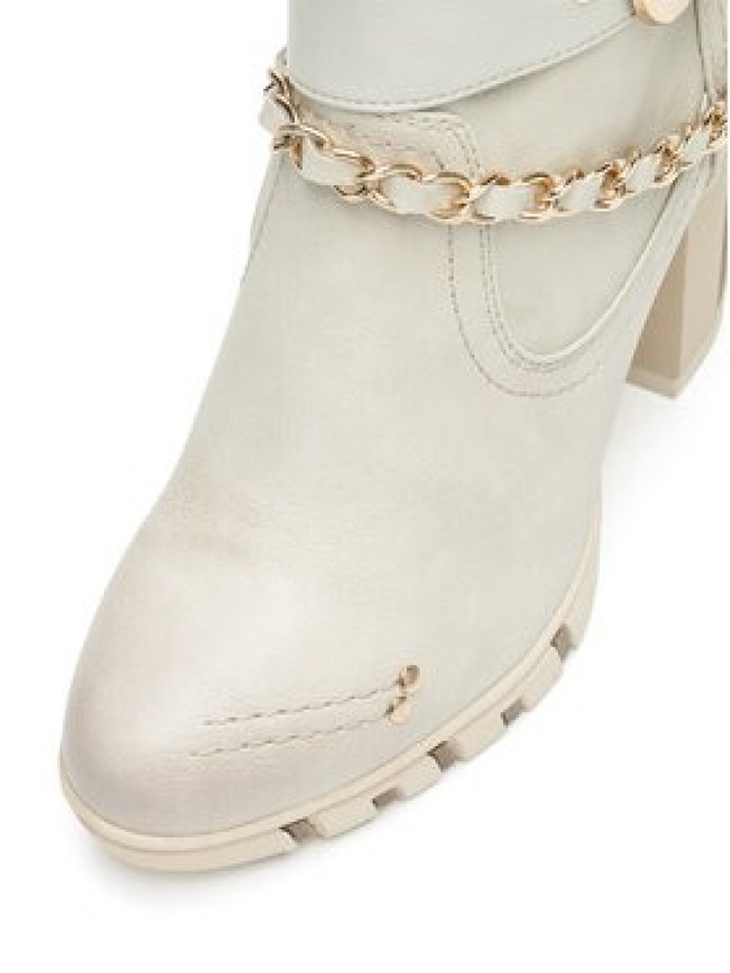 Mustang Botki 1363-505 Biały