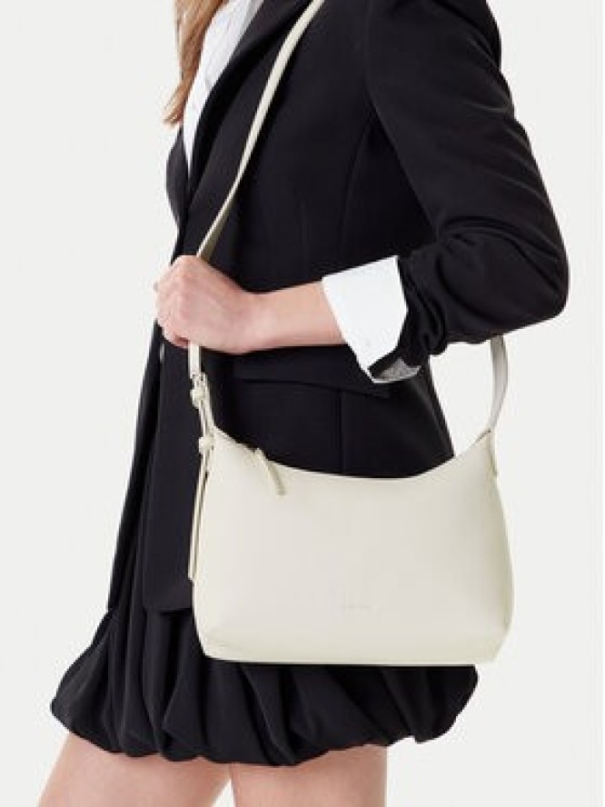 Calvin Klein Torebka Hardware Strap Medium Crossbody K60K613028 Biały