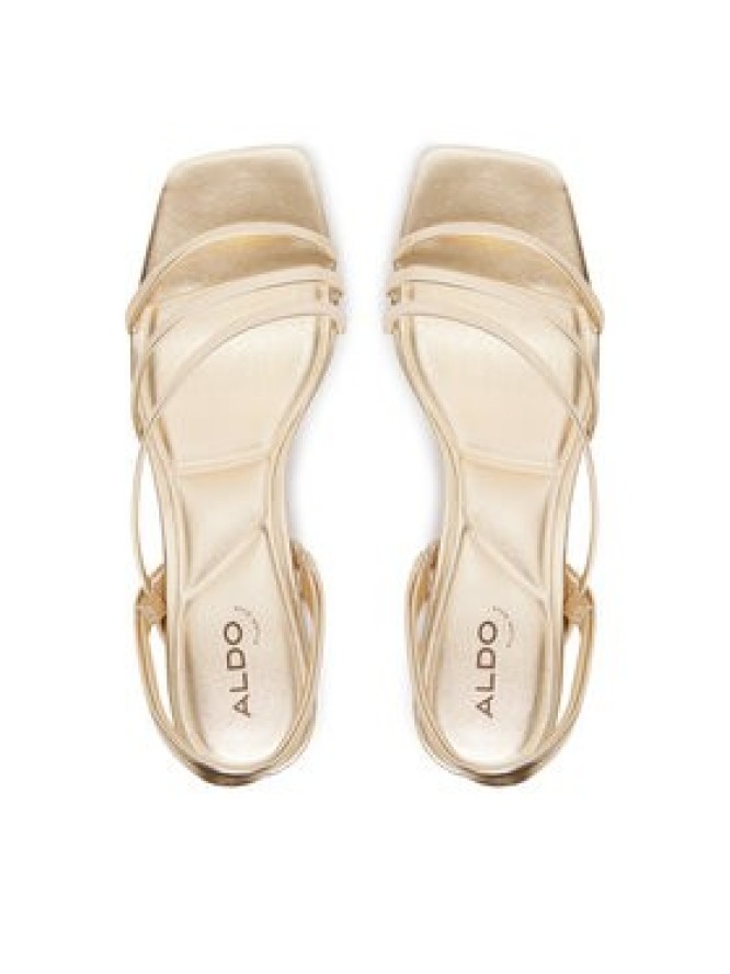 Aldo Sandały Atlanticus 14190606 Złoty