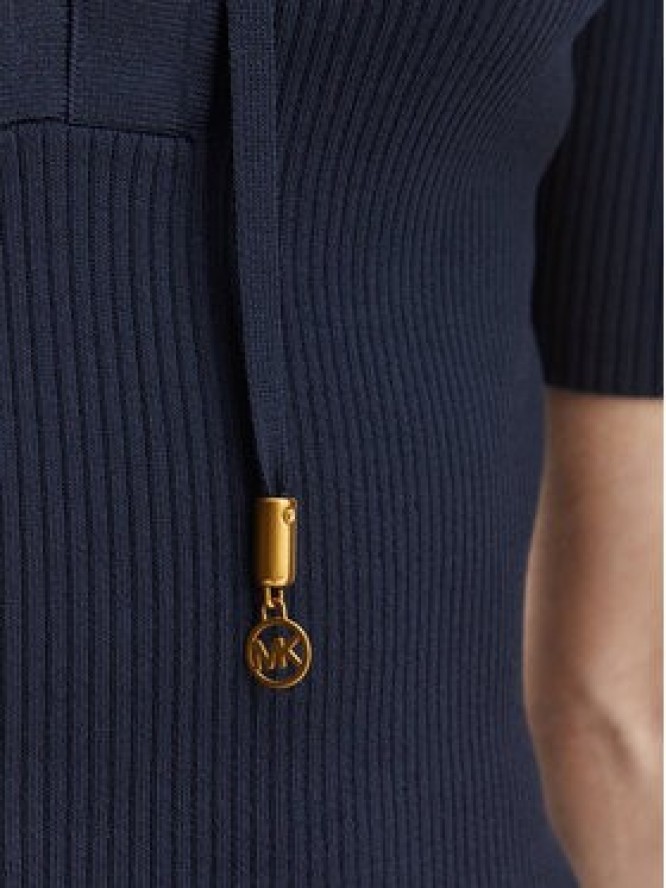 MICHAEL Michael Kors Bluzka MS661FZ5ZV Granatowy Slim Fit