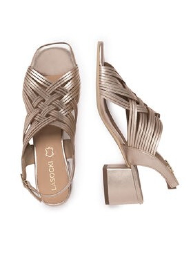 Lasocki Sandały WB-ELA-33 Złoty