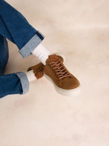 Sneakersy ze skóry TBS Alberic