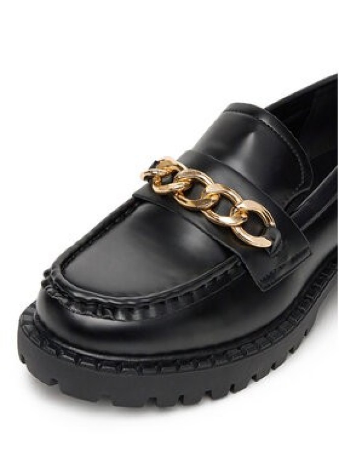 DeeZee Loafersy ZAL62010D 1 Czarny