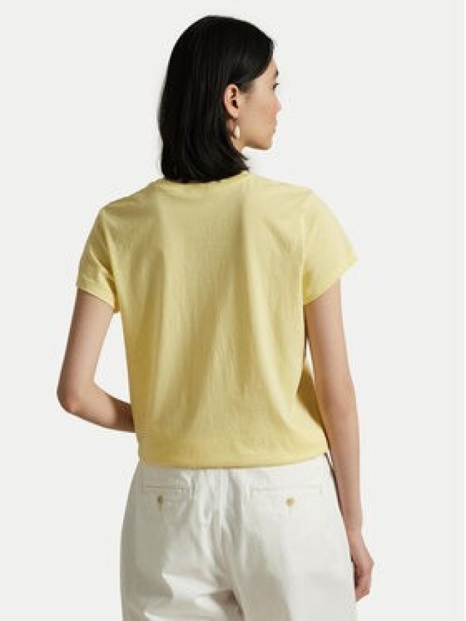 Polo Ralph Lauren T-Shirt 211898698033 Żółty Straight Fit