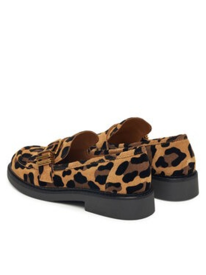 Aldo Półbuty Kayla 14115056 Brązowy