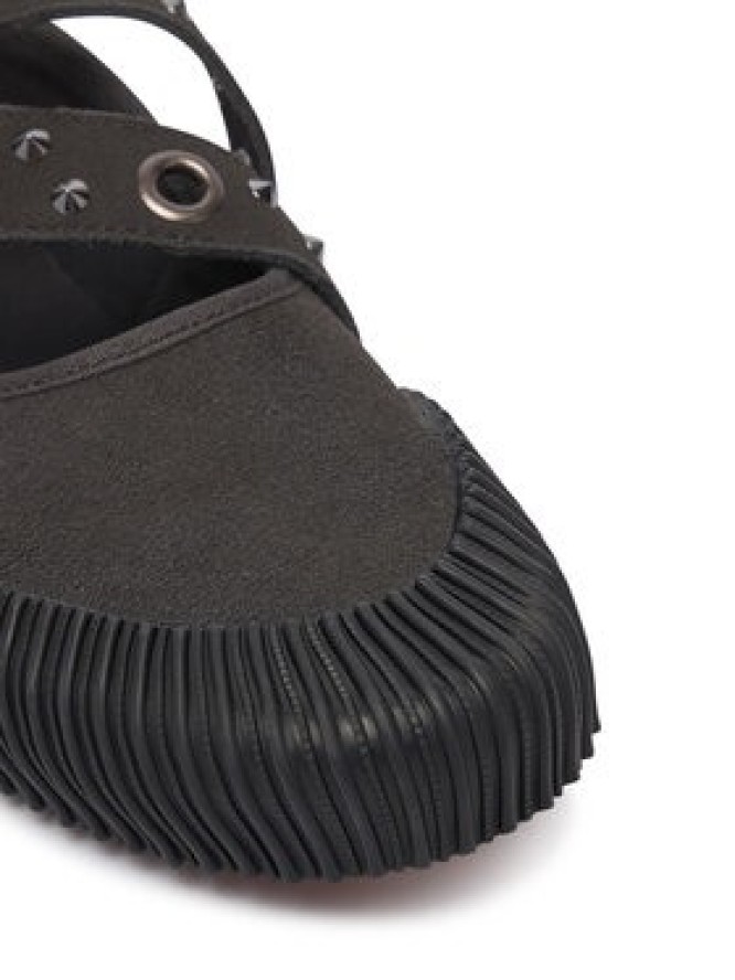 Vans Półbuty Mary Jane Straps VN000D9AHJ31 Szary