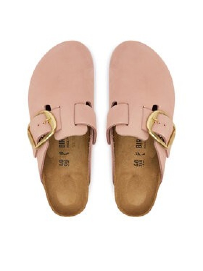 Birkenstock Klapki Boston Big Buckle 1031883 Różowy