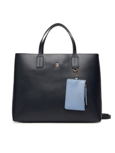 Tommy Hilfiger Torebka Th Icon Satchel AW0AW17683 Granatowy