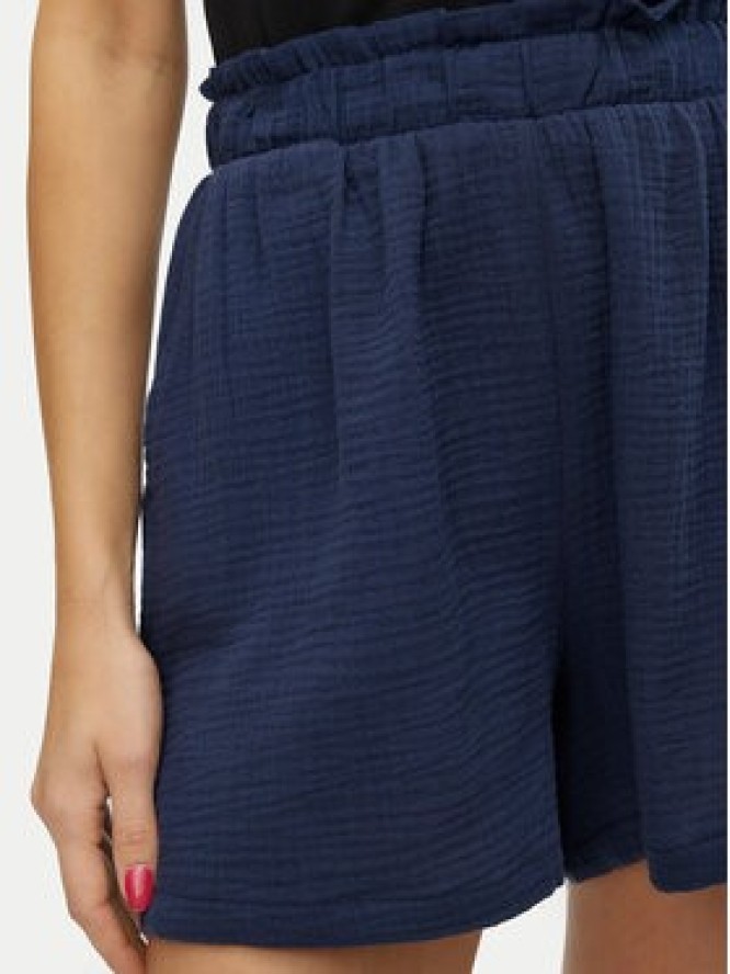 Vero Moda Szorty materiałowe Natali 10279687 Niebieski Baggy Fit