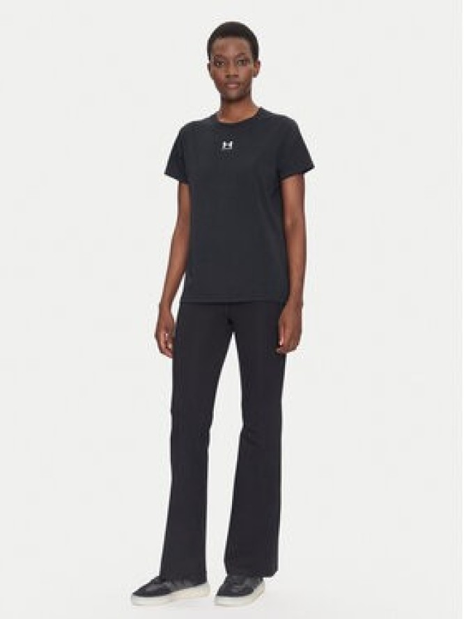Under Armour Koszulka techniczna Rival Core 1383648 Czarny Regular Fit