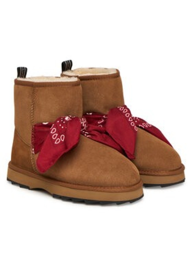 EMU Australia Śniegowce Sharky Mini Bandana W13199 Brązowy