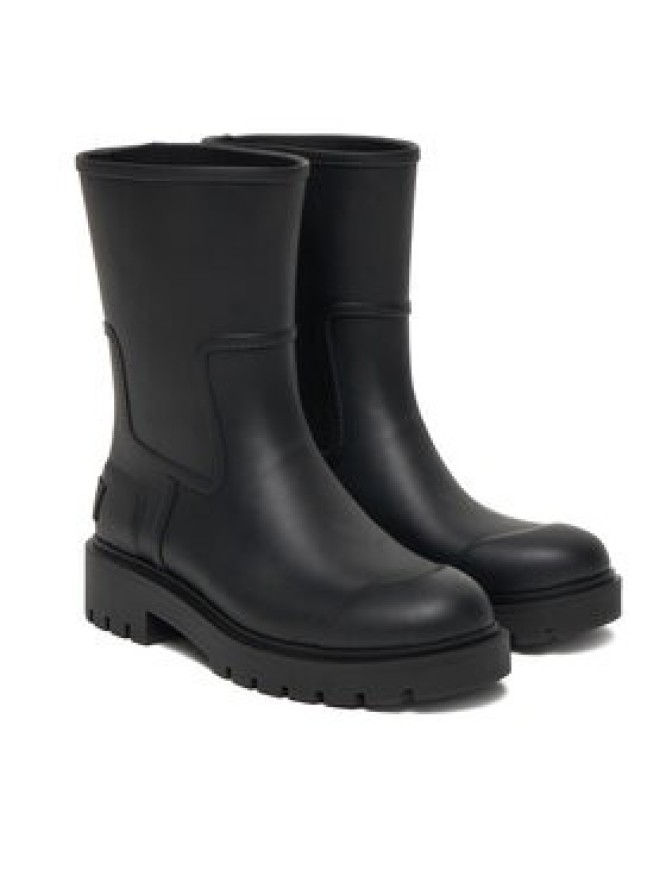 Calvin Klein Jeans Kalosze Mid Rainboot YW0YW02004 Czarny