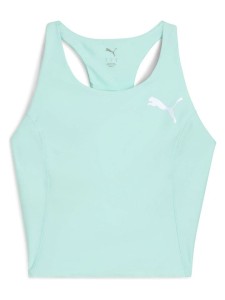 Puma Top "Raceday" w kolorze turkusowym do biegania rozmiar: S