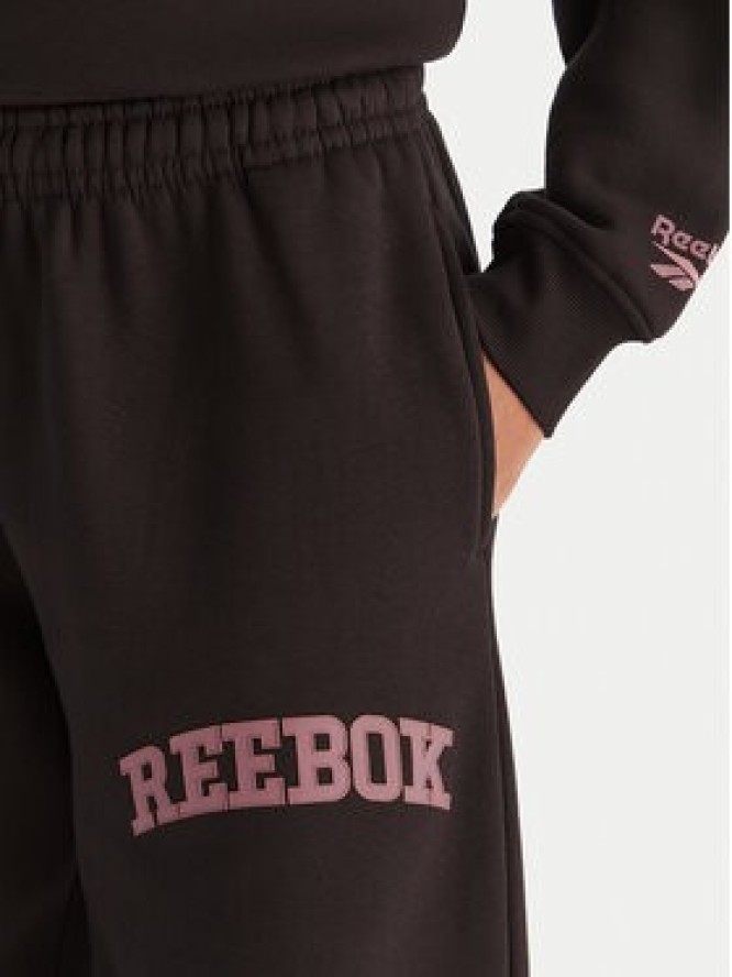 Reebok Spodnie dresowe Marvs RK25165CCW Brązowy Regular Fit