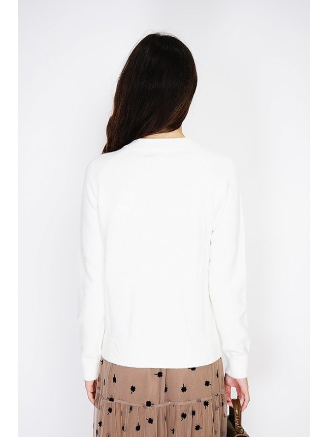 C& Jo Sweter w kolorze białym rozmiar: 36