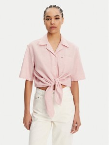 Tommy Jeans Koszula DW0DW20286 Różowy Regular Fit