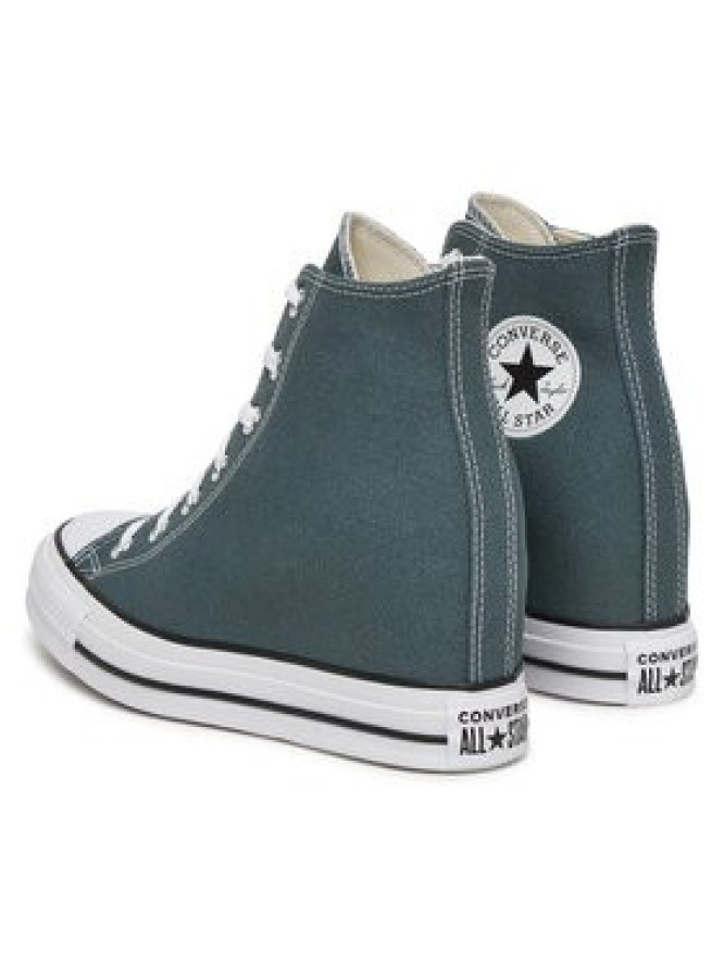 Converse Trampki Chuck Taylor All Star Wedge A13841C Zielony