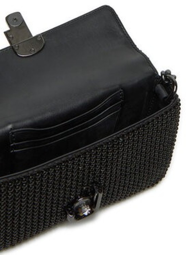 Marc Jacobs Torebka The Rhinestone J Marc Mini Shoulder Bag H912M06RE22 Czarny