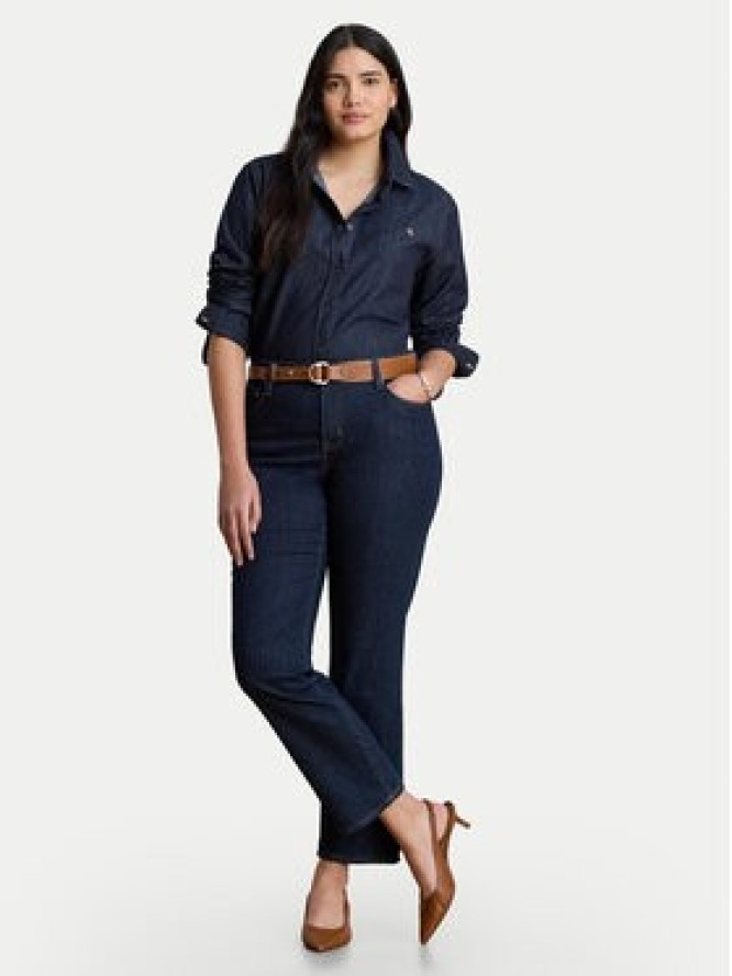LAUREN RALPH LAUREN Koszula jeansowa 200B20825001 Granatowy Regular Fit