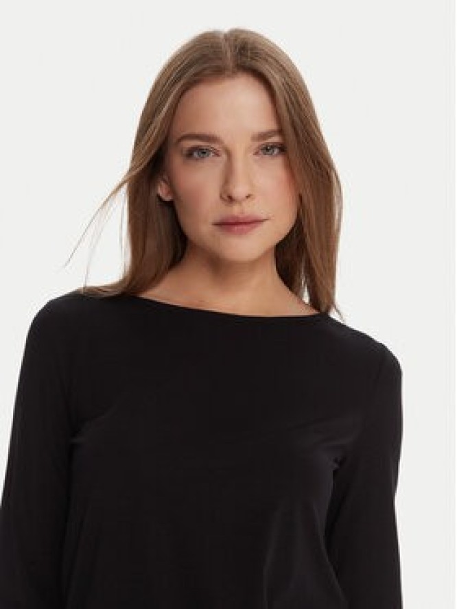 Wolford Bluzka 53336 Czarny Slim Fit