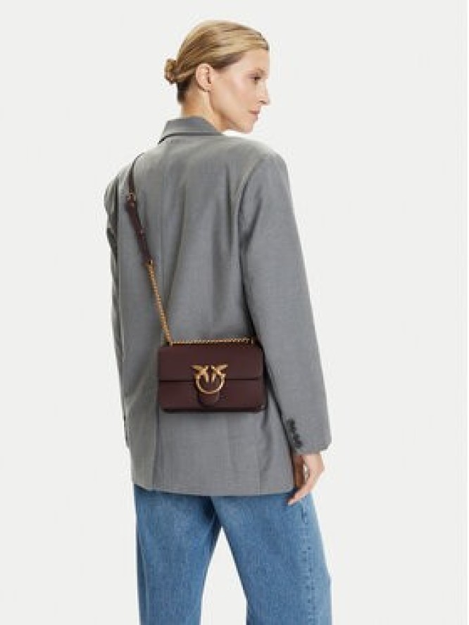PINKO Torebka Love One Mini Dc Al 25-26 PLTT 100074 A0F1 Bordowy