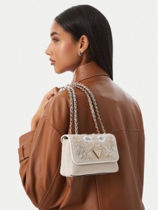 Guess Torebka Giully II Mini HWAE96 73740 Beżowy
