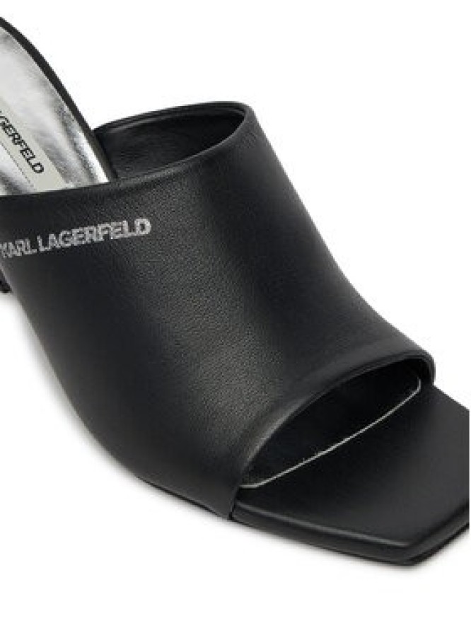 KARL LAGERFELD Klapki Rialto KL34400 Czarny