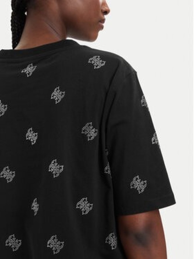 Guess T-Shirt V6GI18 K2985 Czarny Regular Fit