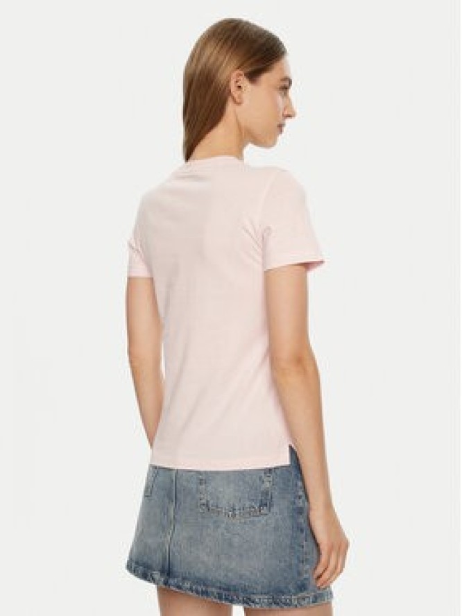 Guess T-Shirt W5RI10 I3Z14 Różowy Regular Fit