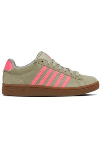 Sneakersy damskie K-swiss COURT TIEBRK II SDE na co dzień zielone (99492-059-M)
