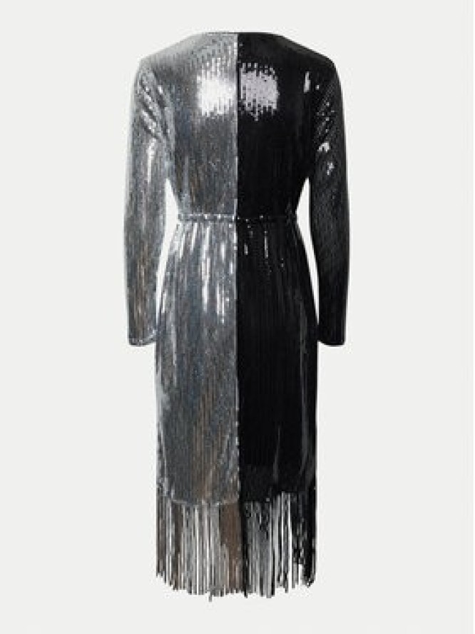 YAS Sukienka koktajlowa Tio 26035387 Czarny Regular Fit