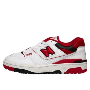 Buty do chodzenia dla dorosłych New Balance 550 White Red