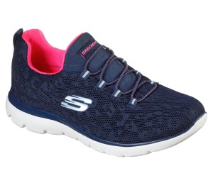 Buty do chodzenia damskie Skechers Summits Leopard Spot